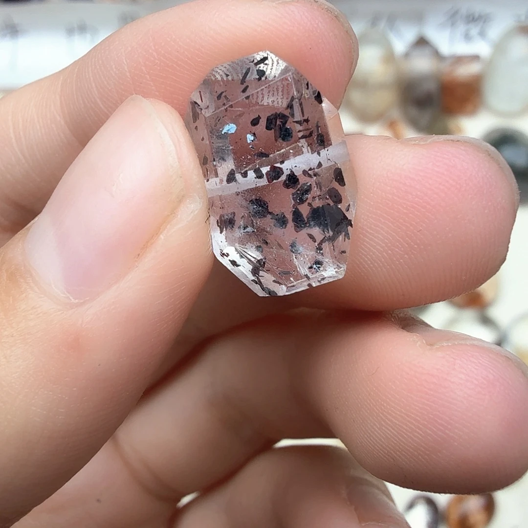糖***豆未镶嵌珠宝半成品水晶