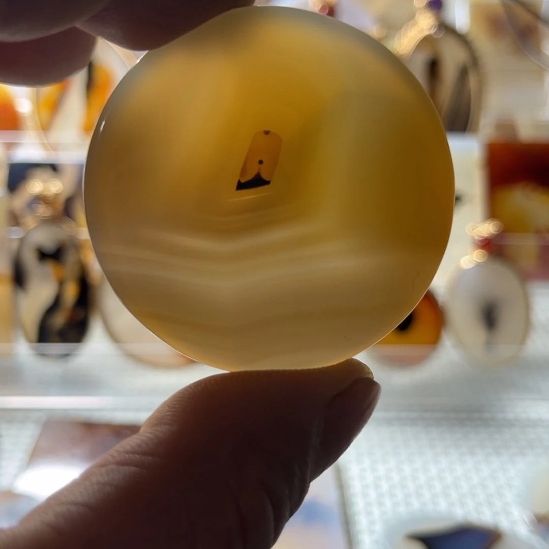 玛瑙/玉髓未镶嵌吊坠(不含链)