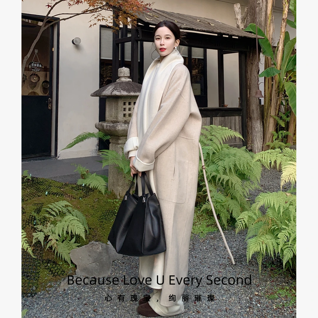 Z.blues【2亿款】双面呢大翻领大衣YZFFCT2310