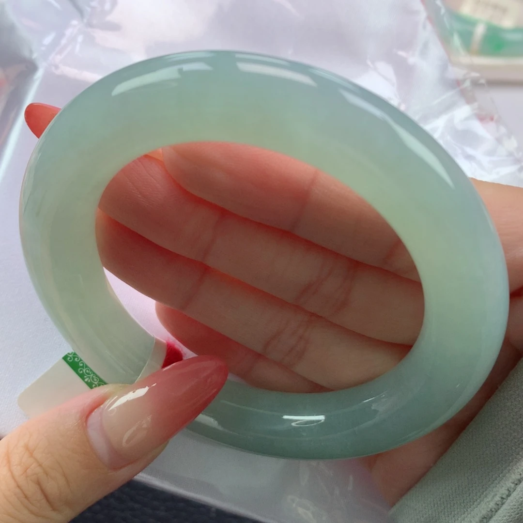 未镶嵌手镯翡翠缅甸天然翡翠A货56