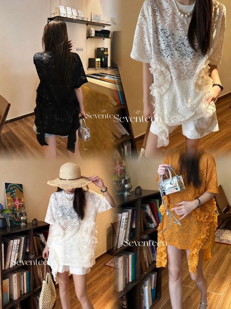 【ZHEN】62225 2025新款修身显瘦气质小众设计师款短袖T恤打底