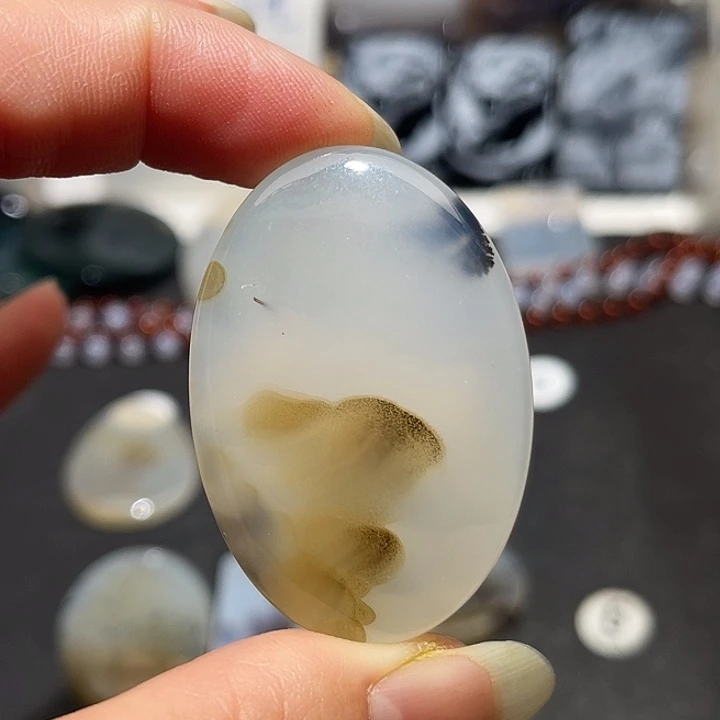 玛瑙/玉髓未镶嵌吊坠(不含链)