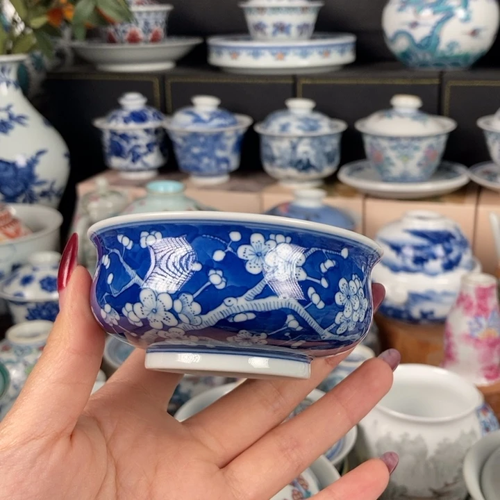 杯折葵非器冰梅矮炉式杯