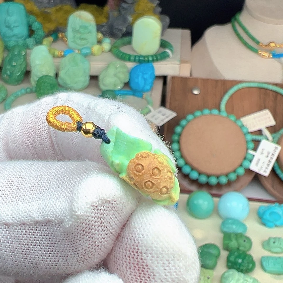 绿松石未镶嵌主播夏