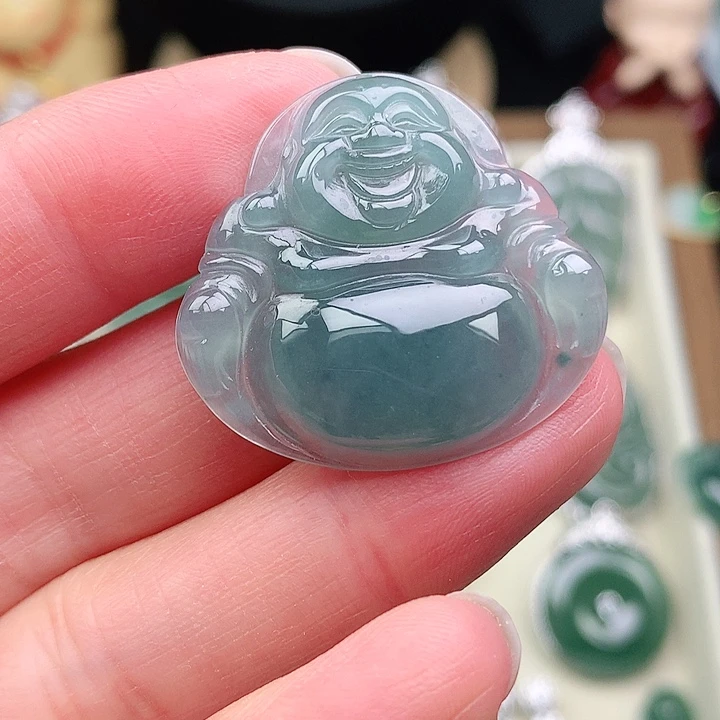颈饰未镶嵌翡翠吊坠