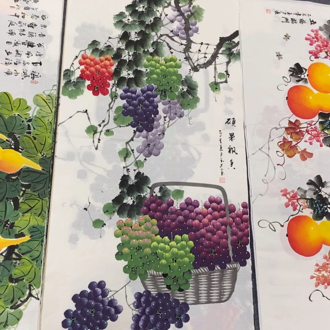 国画尺寸140✖️70四尺精品手绘画