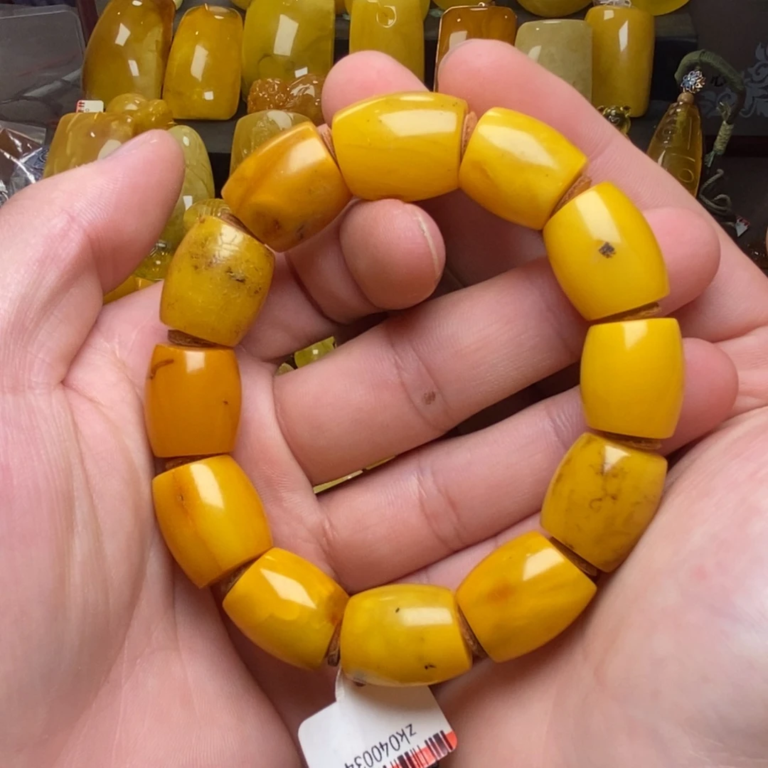 琥珀未镶嵌裸石蜜蜡