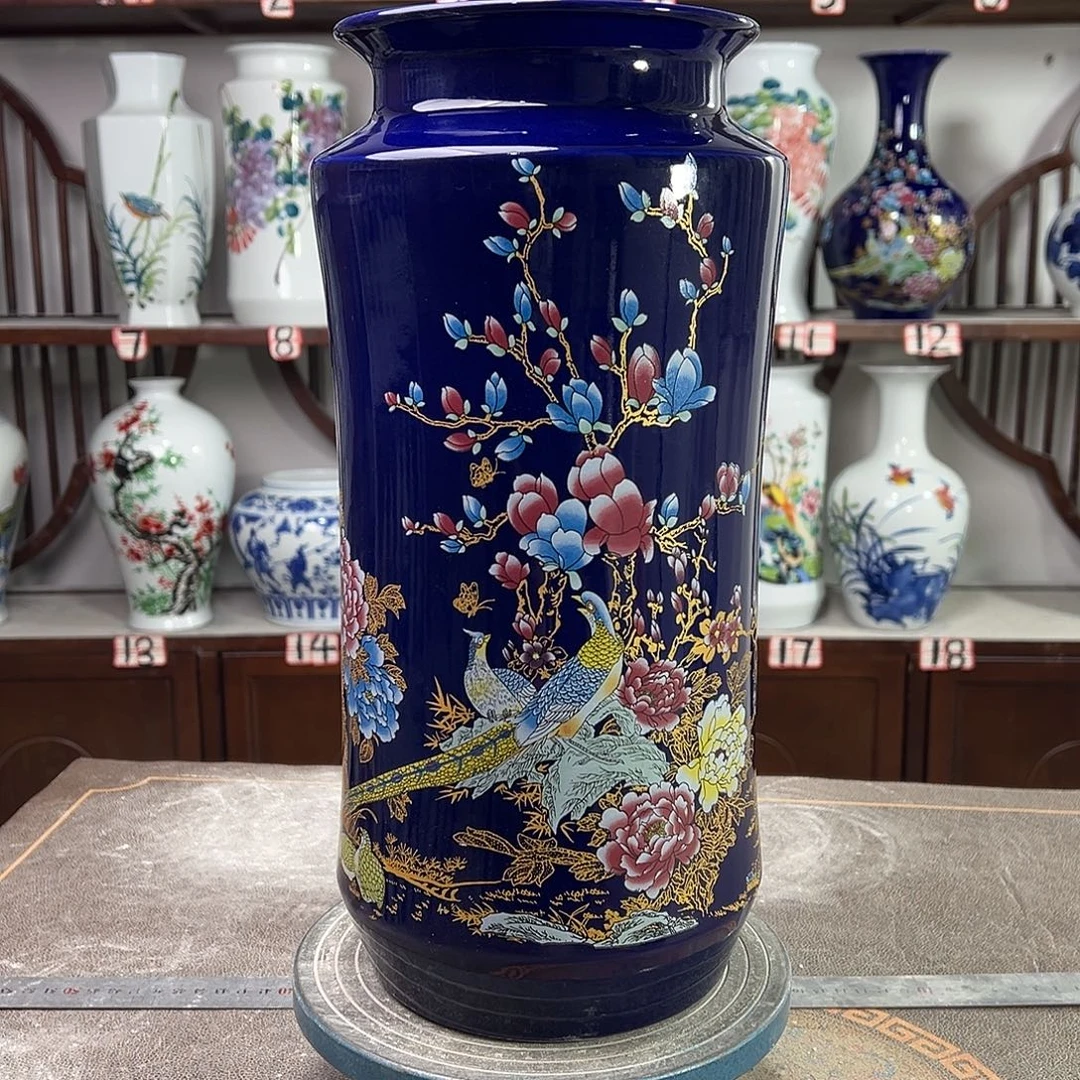 陶摆件景德镇陶瓷书景泰蓝