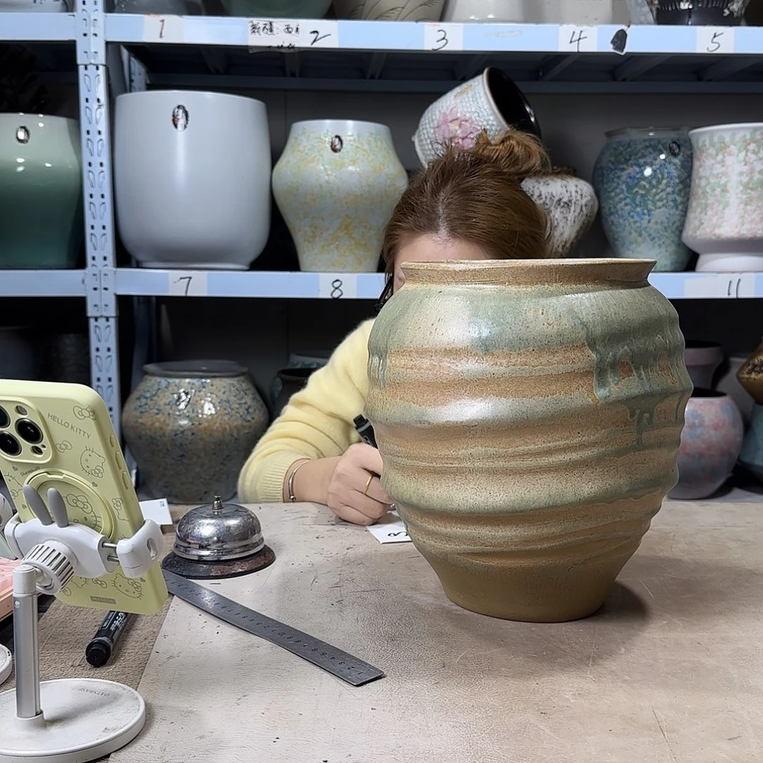 20@28 紫砂花盆尺寸