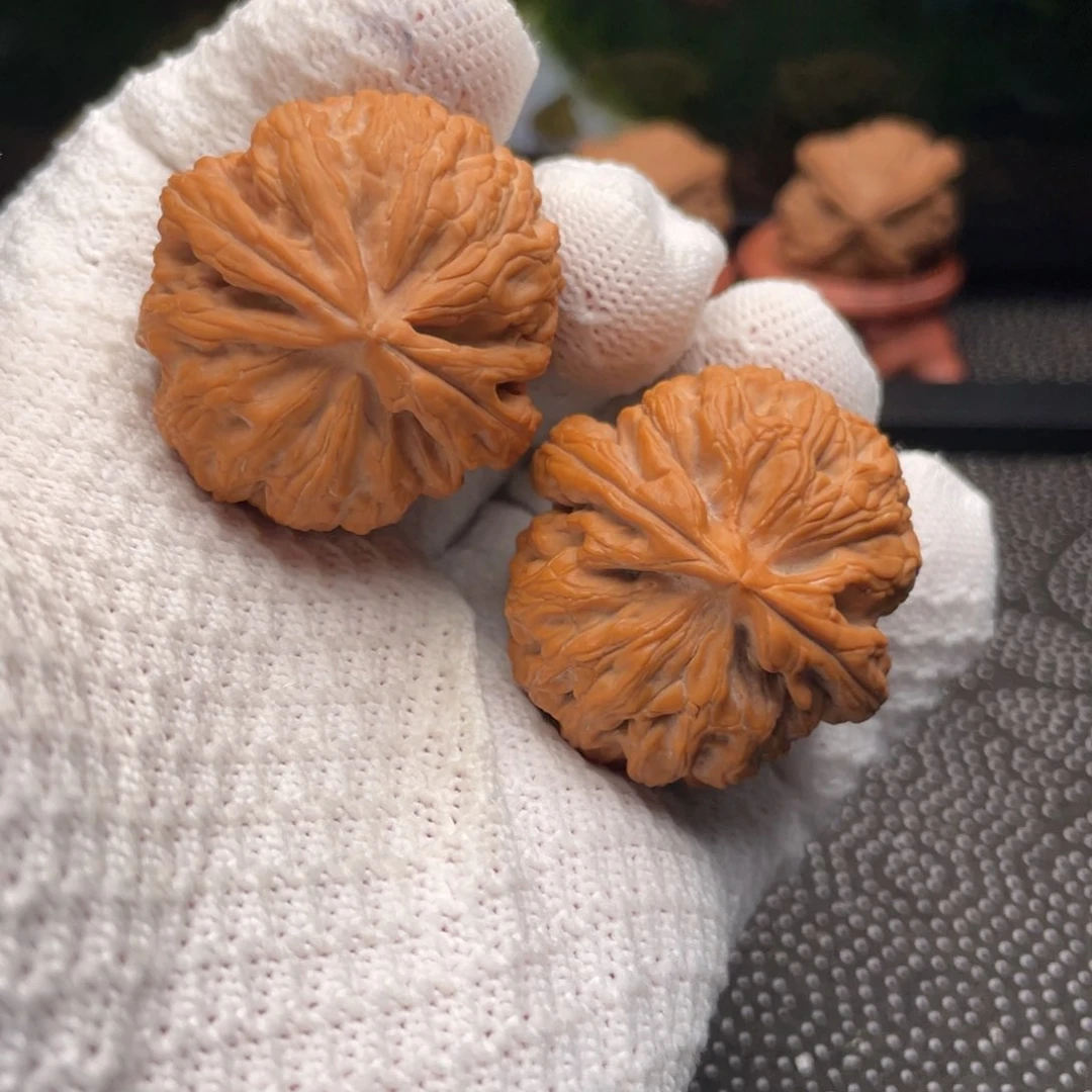 文玩核桃吊坠红锦鲤39尺寸2093