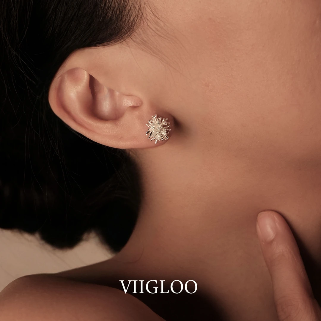 ⅦGLOO柒光 | 烟雨耳环-轻奢烟花耳钉时尚设计新品气质