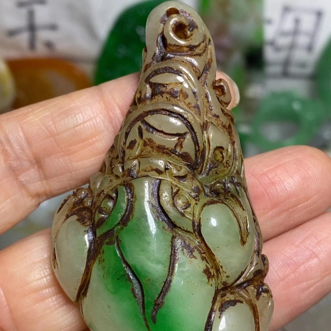 和田玉（糖玉）未镶嵌颈饰