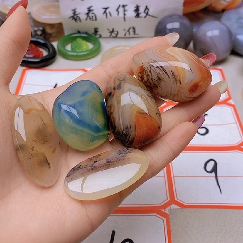 【闪购商品】未镶嵌玛瑙/玉髓珠宝半成品已*