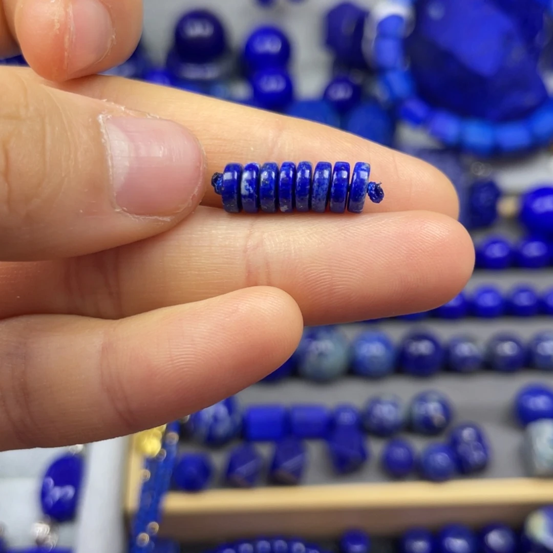 青金石单珠6+未镶嵌