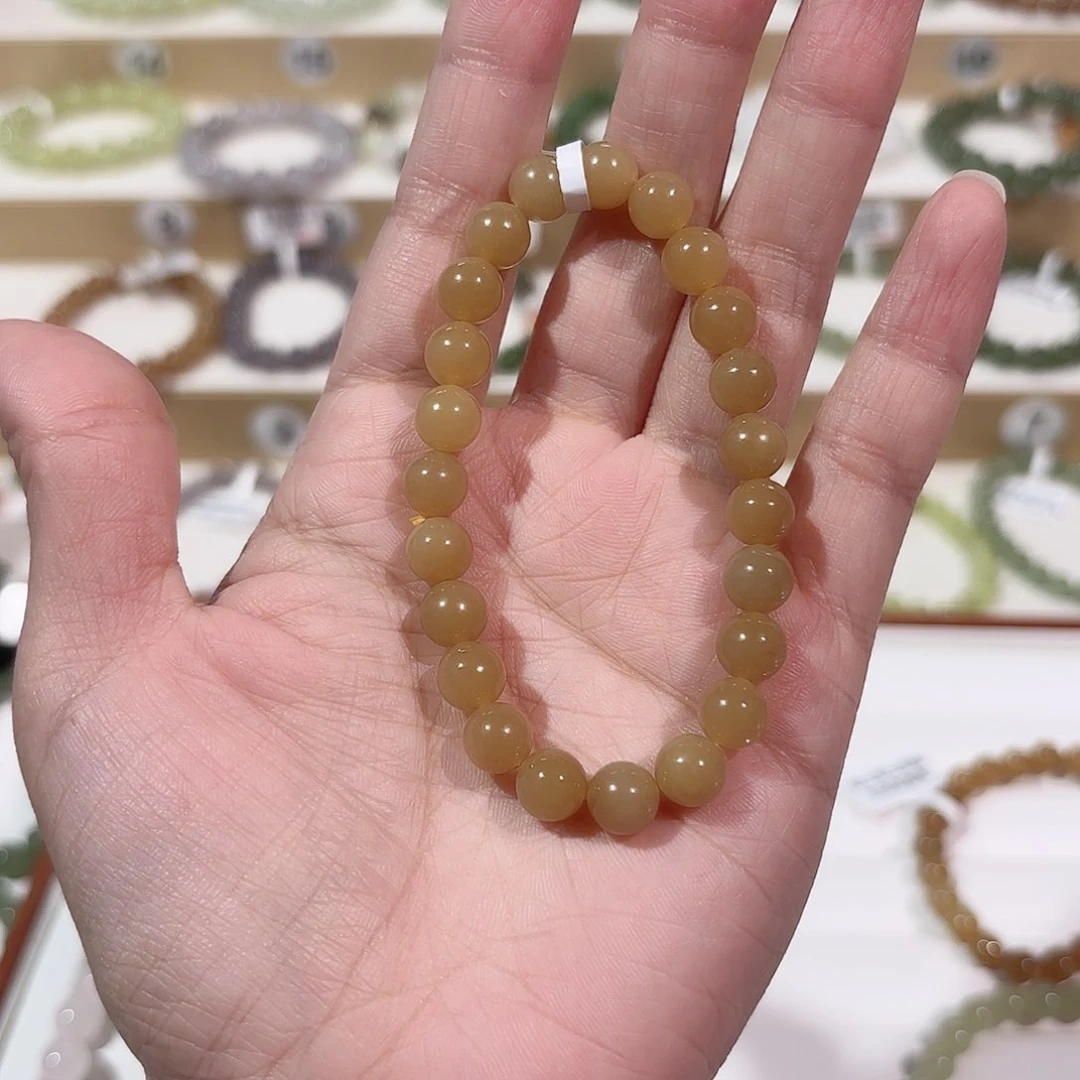 和田玉手链未镶嵌a