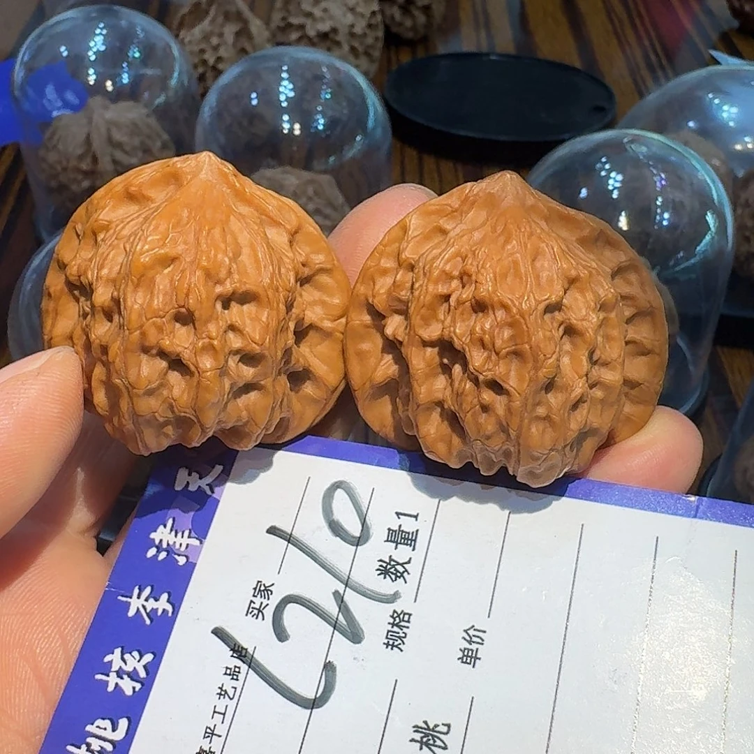 文玩核桃把件40崔凯