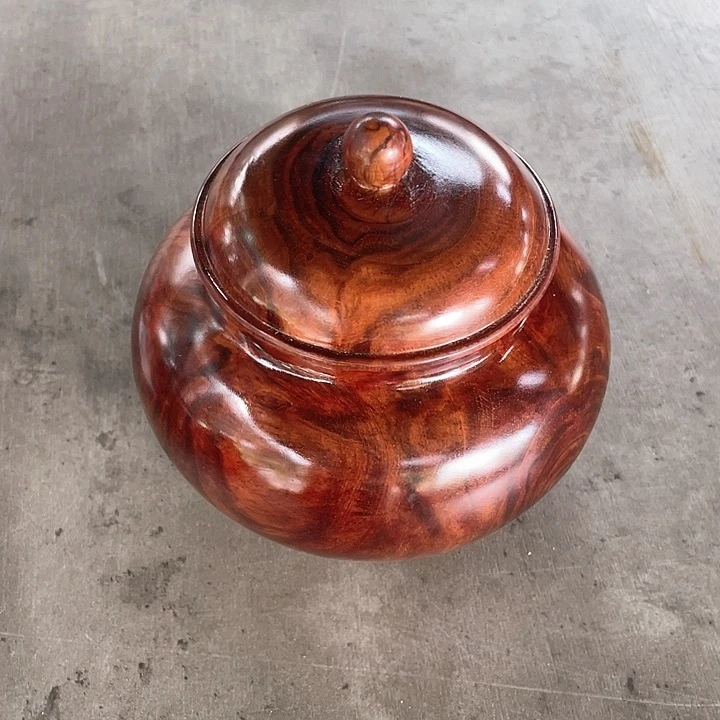 黄花梨/降香黄檀其他空*海南黄花梨罐子