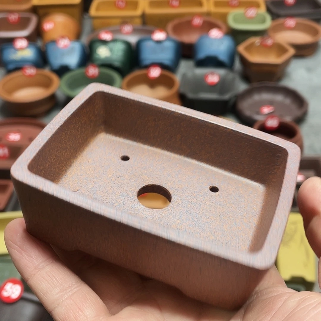 紫砂小盆9*6.5*2cmmm