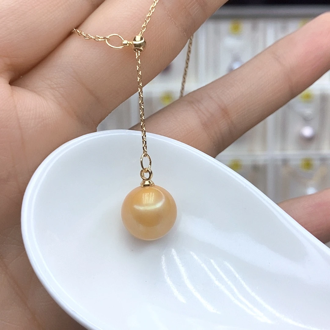 颈饰合金淡水珍珠