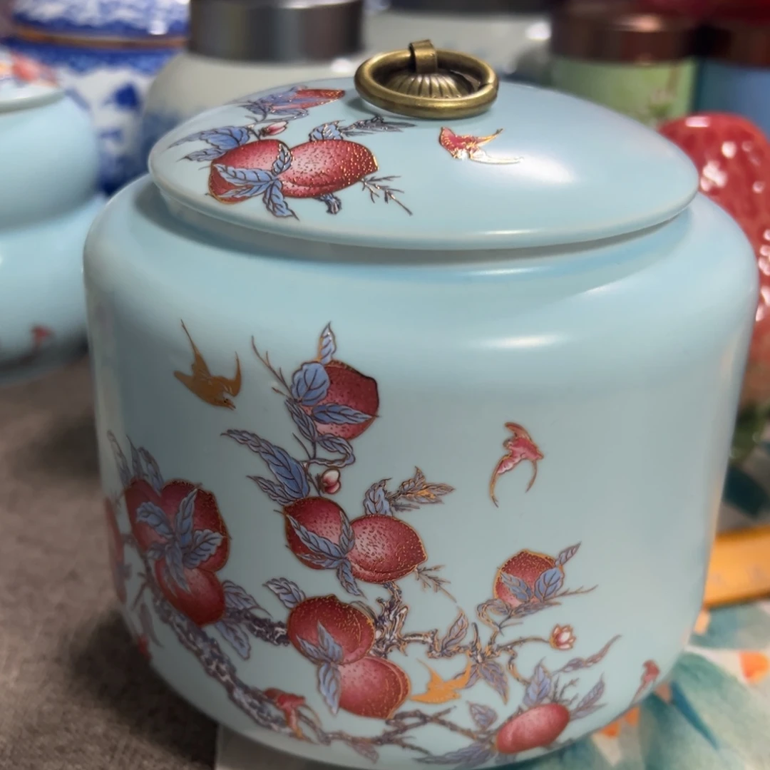 陶瓷茶叶罐密封罐