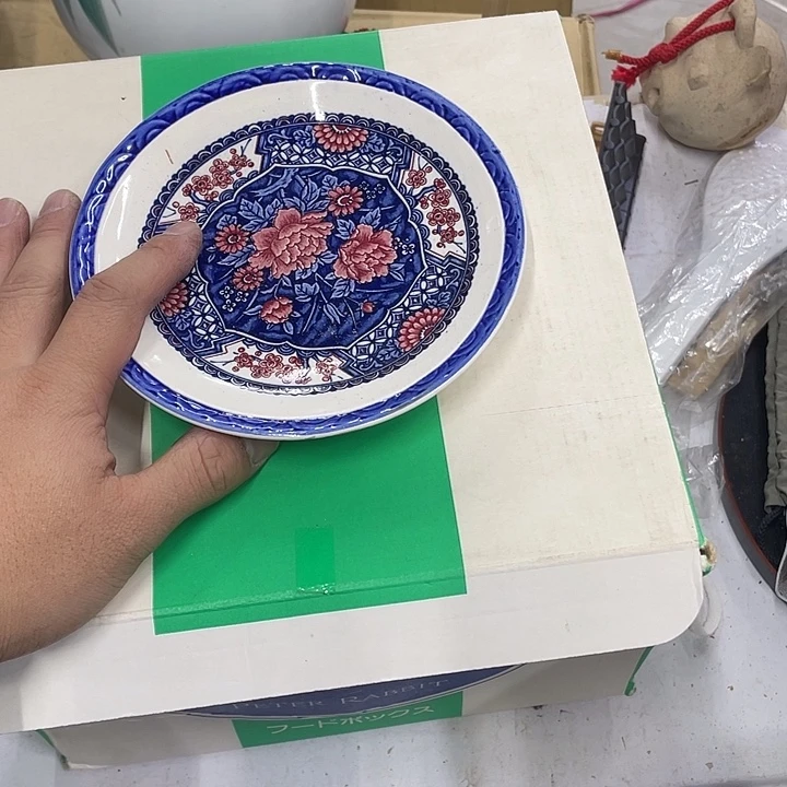 梅***芙摆件老讷精品盘子