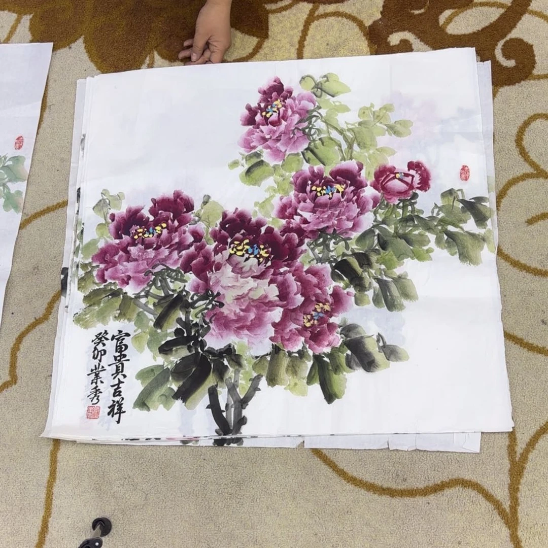 国画国画作品张叶秀老师刘