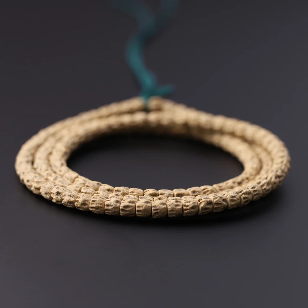 S6879-1 【马王爷】热振方块尸陀林百香籽 文玩108长串