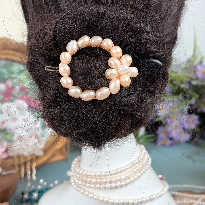 未镶嵌淡水珍珠发饰