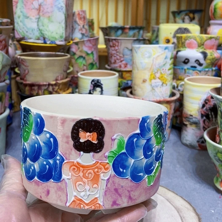 景德镇艺术手绘作品