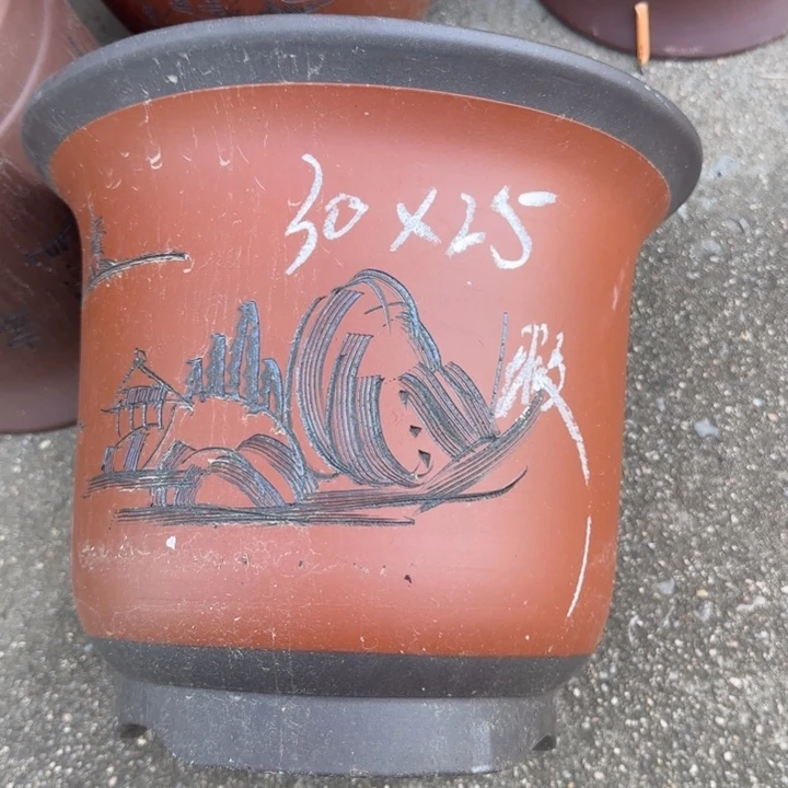 紫砂花盆特价清仓