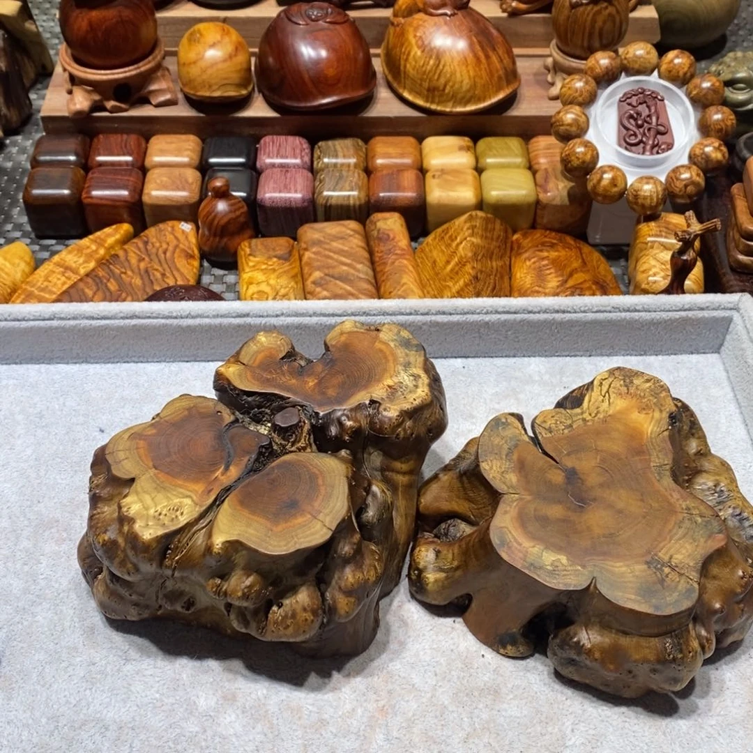 齐***胜木麻梨疙瘩瑕疵底座