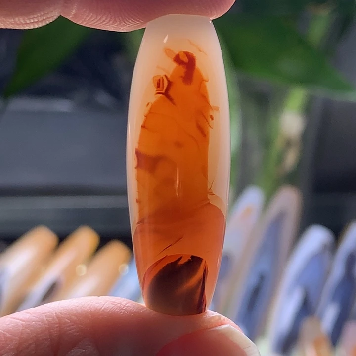 未镶嵌玛瑙/玉髓珠宝半成品34