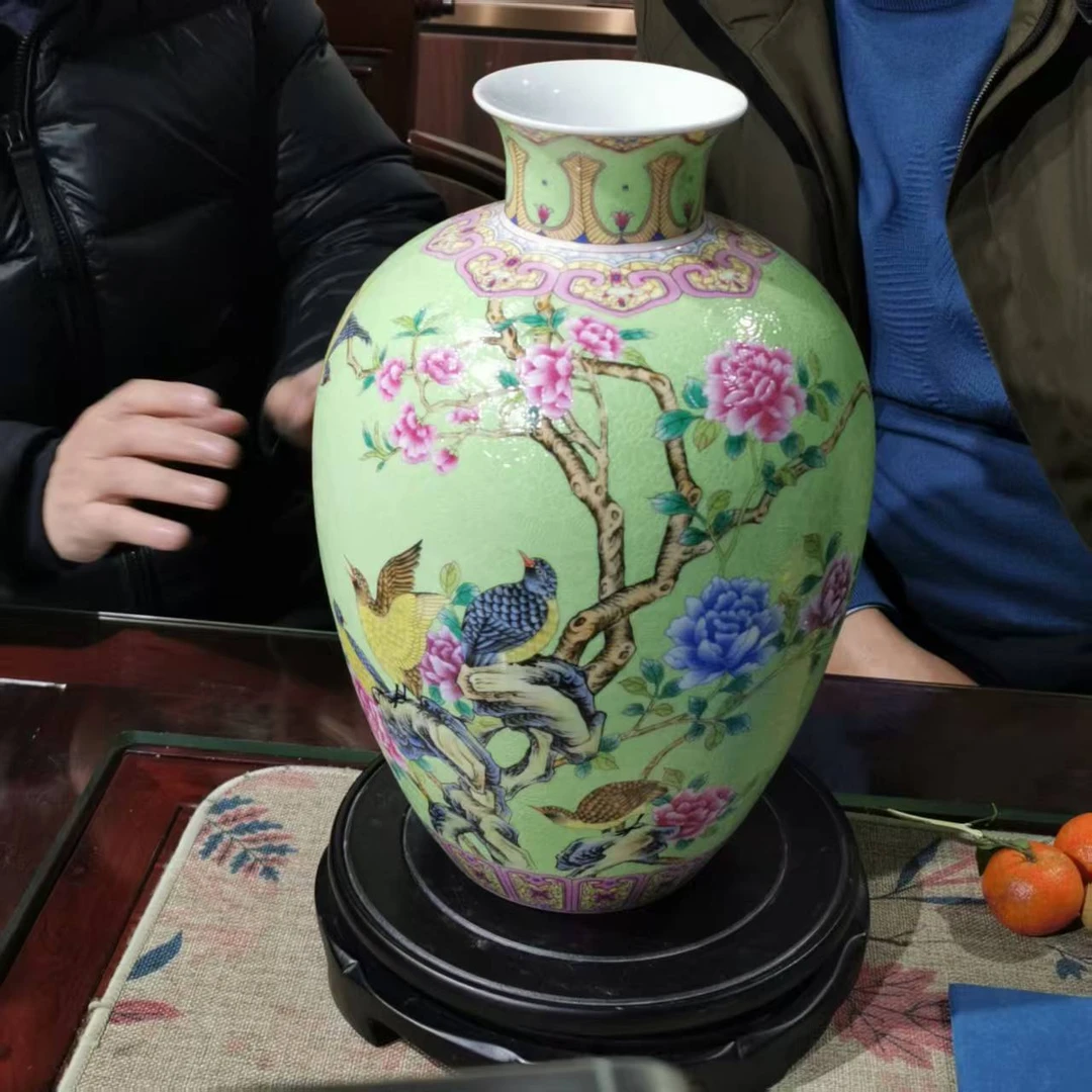 宏泰·瓷源 景德镇高端赏瓷   冬瓜瓶