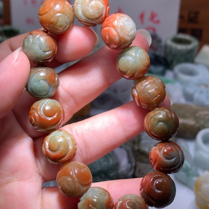 翡翠未镶嵌颈饰保真天然A货翡翠