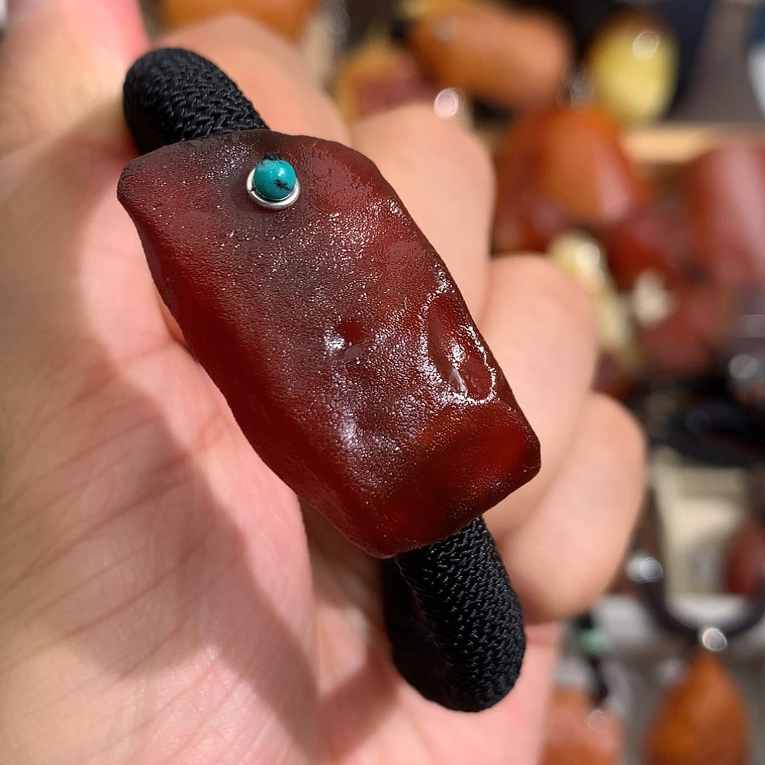 蜜蜡裸石未镶嵌你