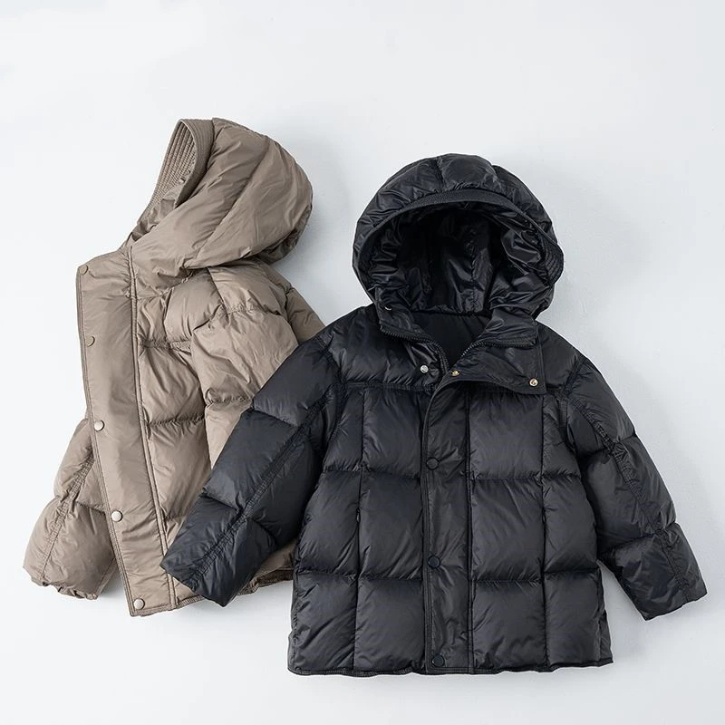 2025新款韩版儿童羽绒服加厚男童女童中大童亲子装童装
