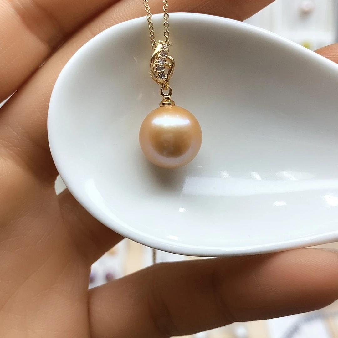 淡水珍珠颈饰合金