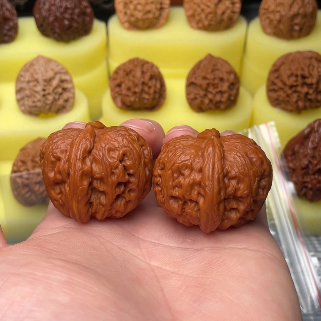 把件文玩核桃40全品元宝编号1069