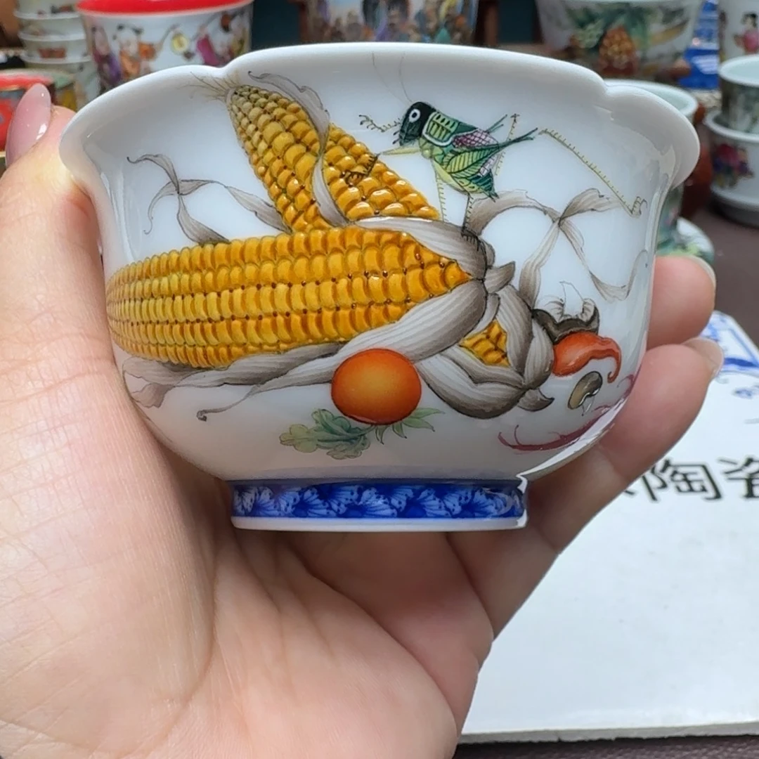 景德镇手工手绘展示
