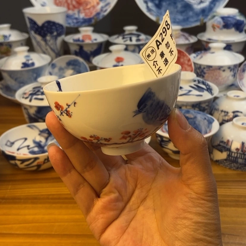 【闪购商品】瓷片景德镇手绘茶具