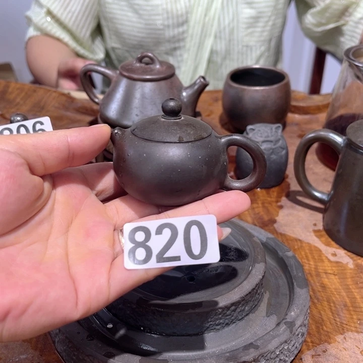 壶新*820钦州陶缘坭兴陶50c c