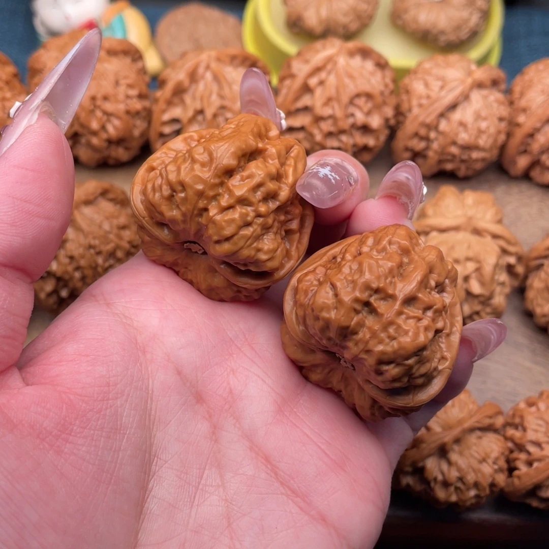 文玩核桃把件延庆开背肌肉蛙37