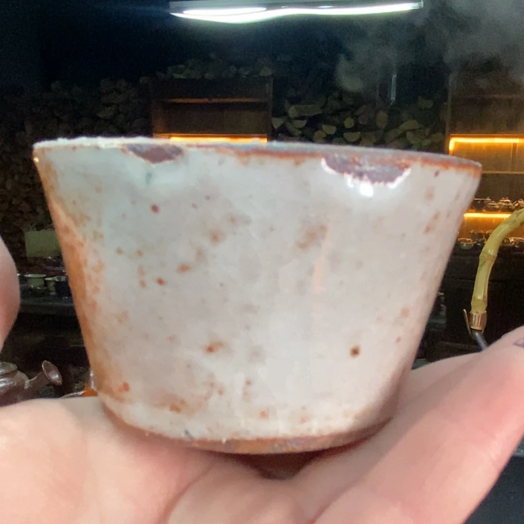 紫砂柴烧杯杯杯杯