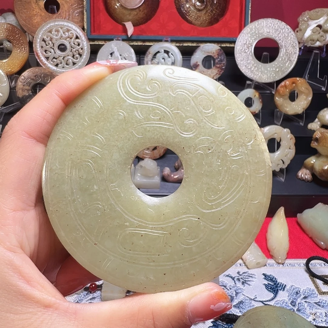 醉***亭和田玉未镶嵌车挂