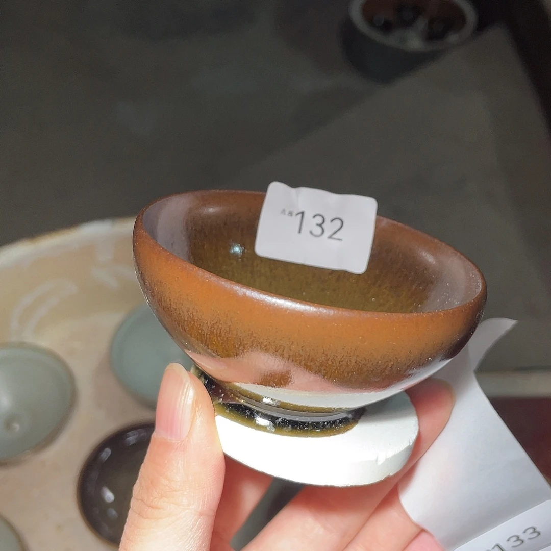 茶盏132 福临号建盏柴烧微瑕