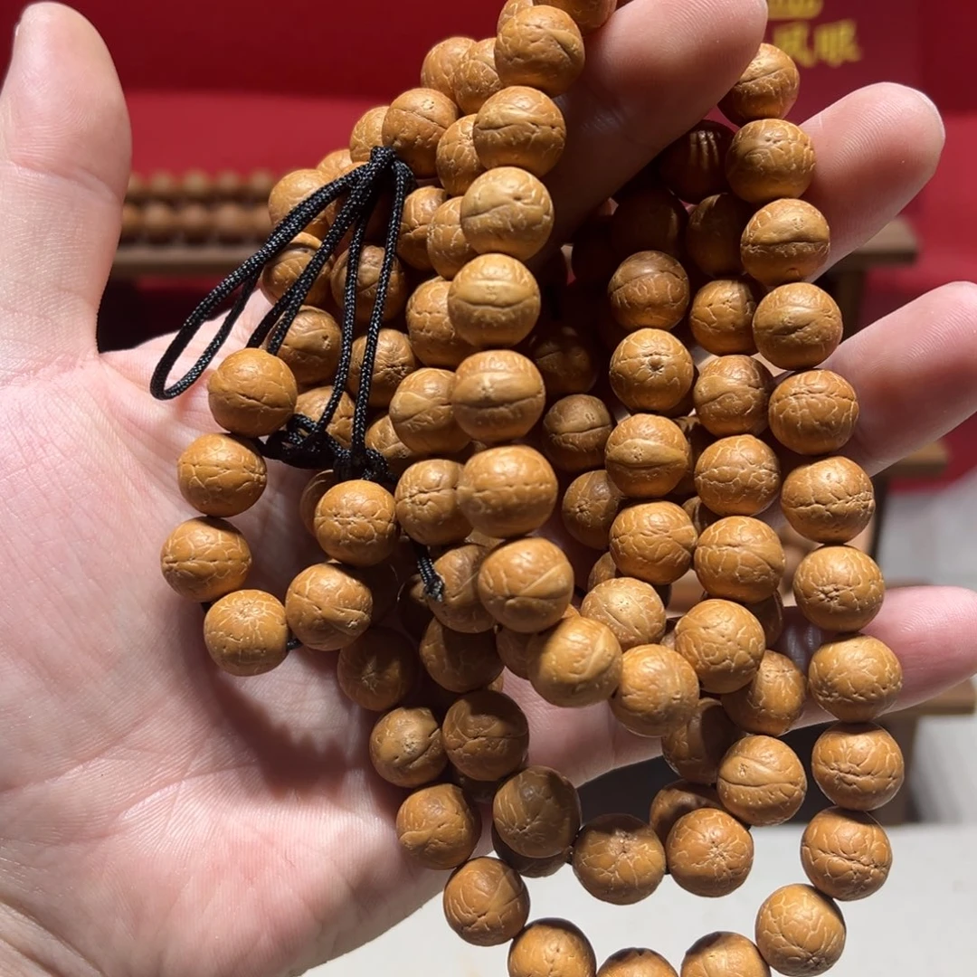 手串凤眼菩提11.5mm尼泊尔凤眼菩提108