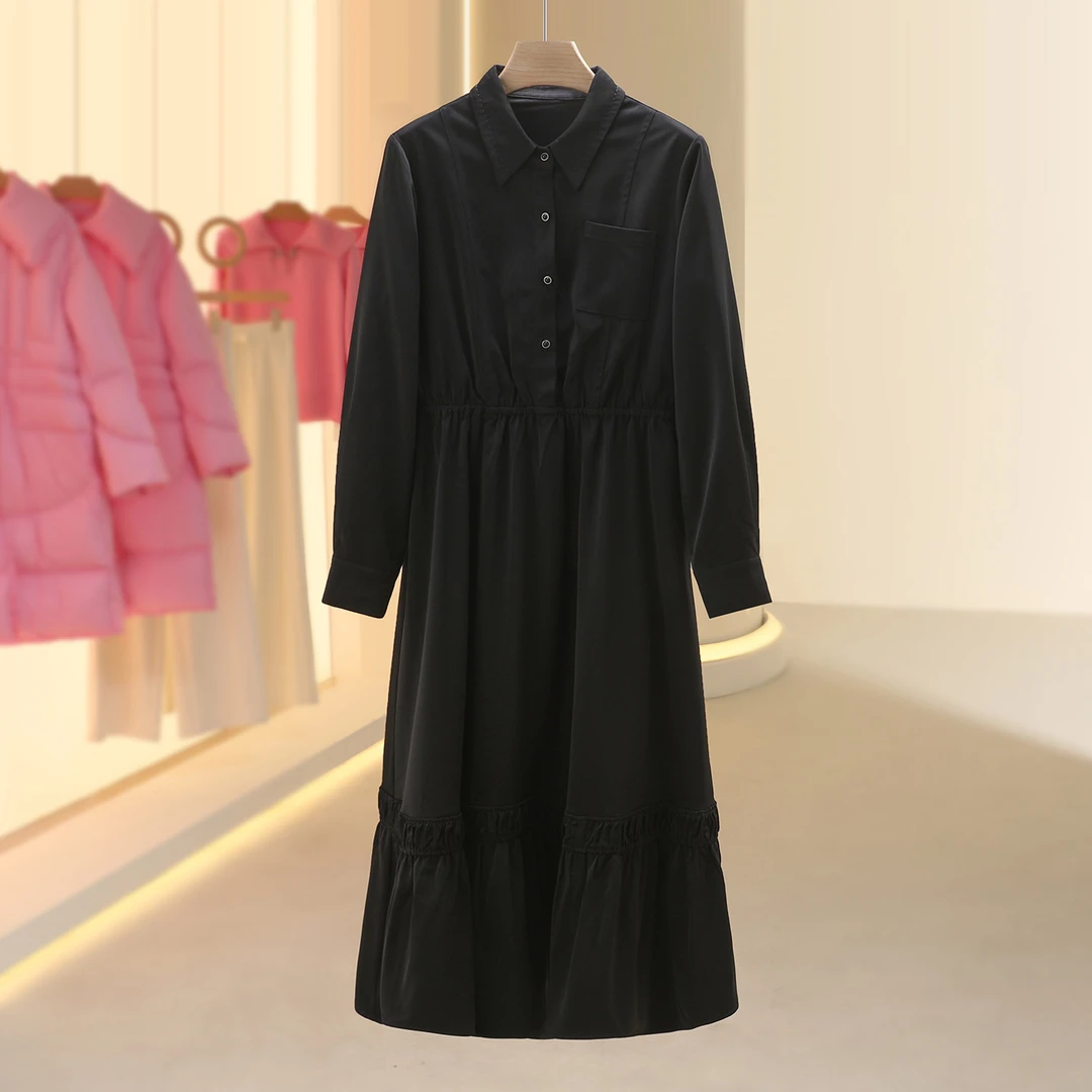 【维恩】优雅显瘦轻熟风时尚连衣裙2025冬季新款七号铺品牌女装