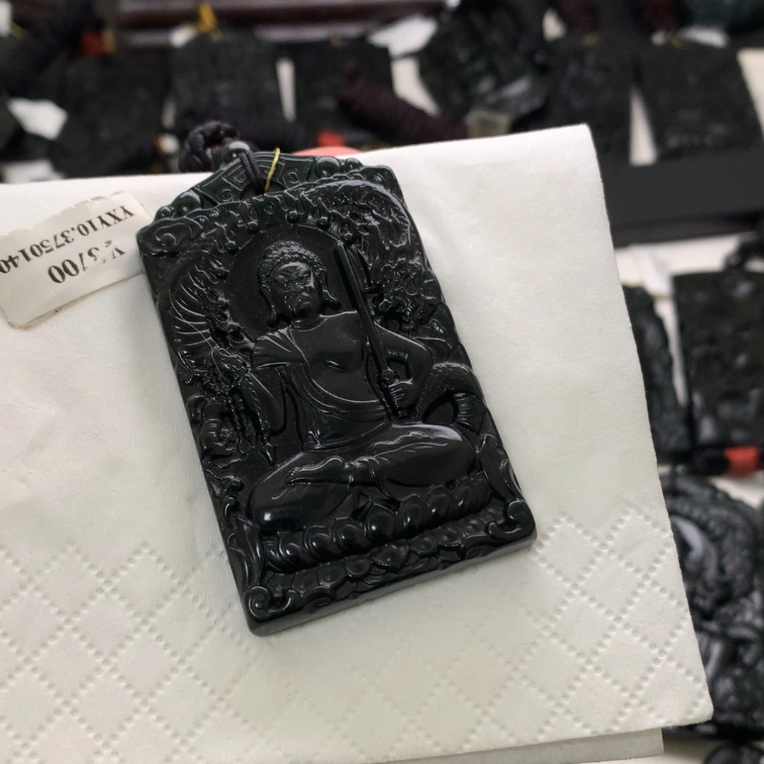 天然a货钢琴黑挂件