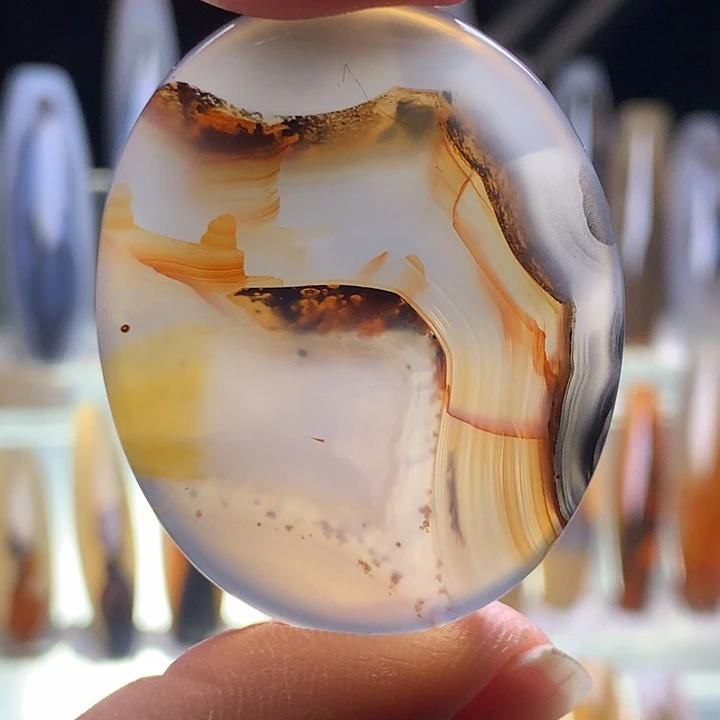 玛瑙/玉髓颈饰未镶嵌144