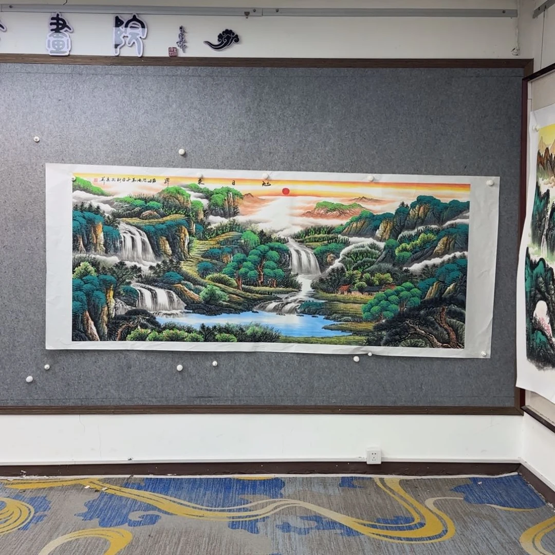 书法书法作品多次参加